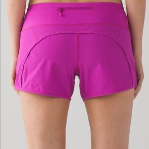 Lululemon Run Time Shorts Polar Pink